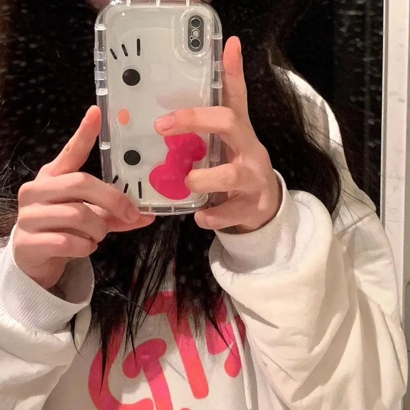 Kawaii Sanrio Anime Hello Kitty Cute Cartoon Pattern Transparent TPU Anti Drop IPhone 14 13 12 11 Phone Cover Gifts for Girls
Kawaii Sanrio Anime Hello Kitty Cute Cartoon Pattern Transparent TPU Anti Drop IPhone 14 13 12 11 Phone Cover Gifts for Girls