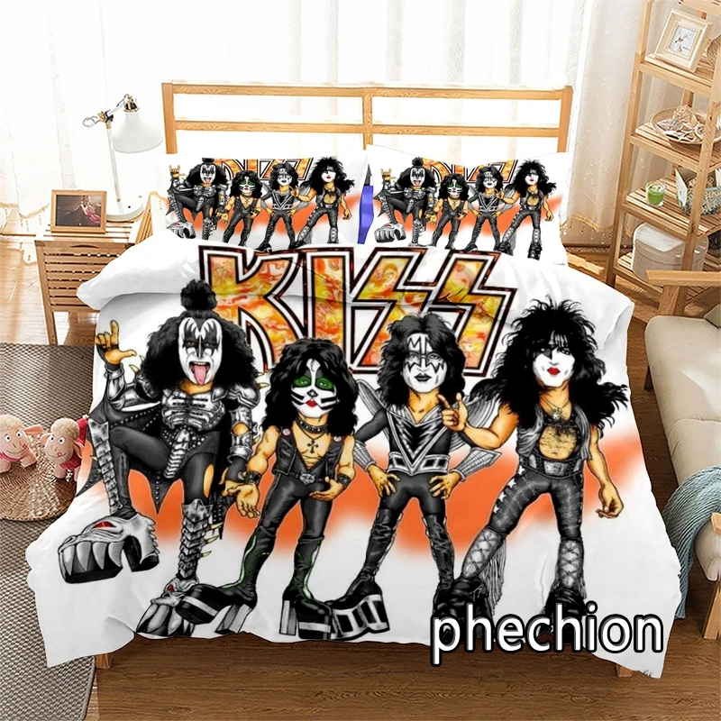 3D Printed Kiss Band Bedding Set Duvet Covers Pillowcases Comforter Bedding Set Bedclothes Textile Home Queen King N10
3D Printed Kiss Band Bedding Set Duvet Covers Pillowcases Comforter Bedding Set Bedclothes Textile Home Queen King N10