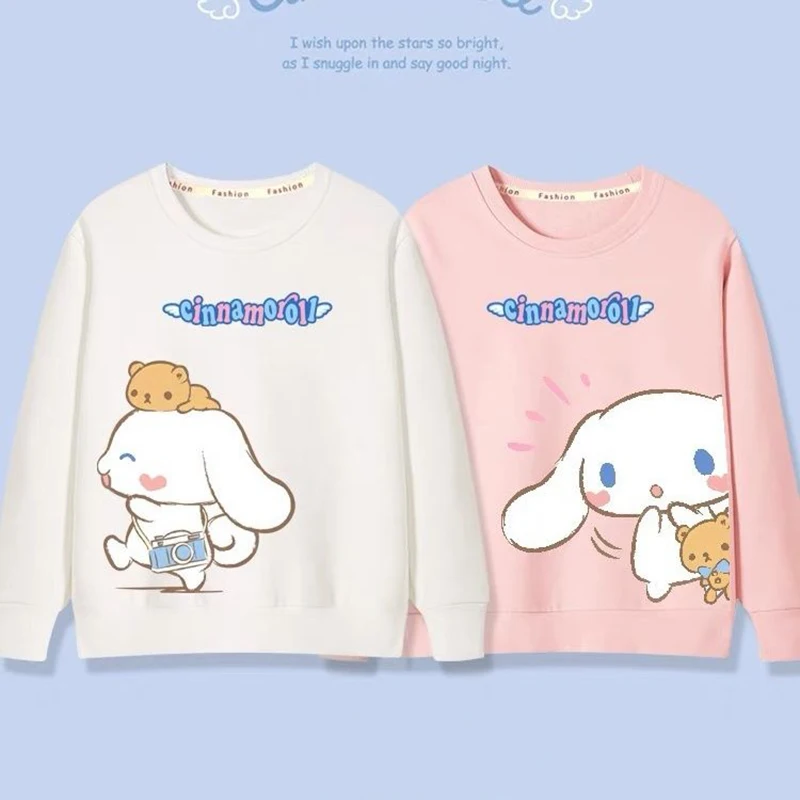Sanrio Cinnamoroll Kawaii Anime 2023 New Casual Childrens Wear Cute Cartoon Autumn Winter Fleece Girls Hoodie Y2K Toys for Kids
Sanrio Cinnamoroll Kawaii Anime 2023 New Casual Childrens Wear Cute Cartoon Autumn Winter Fleece Girls Hoodie Y2K Toys for Kids