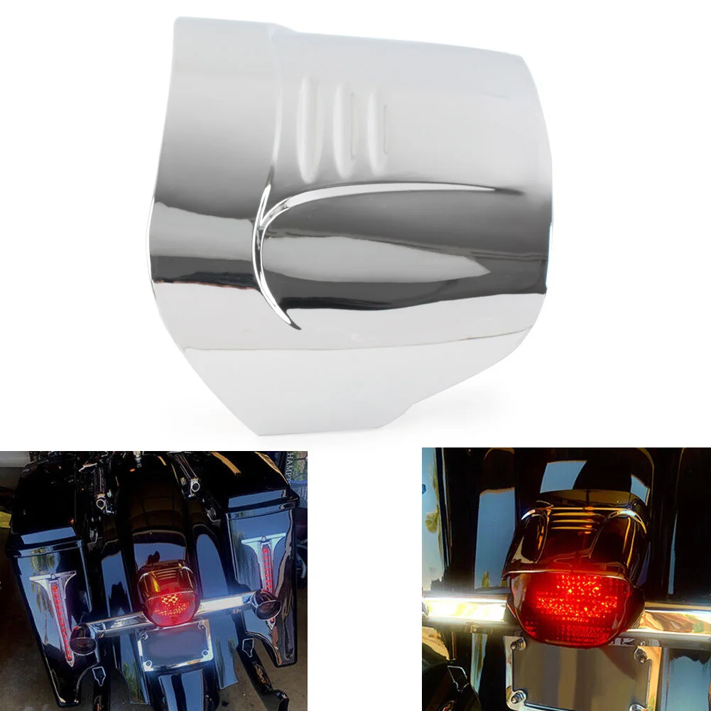Chrome ABS Motorcycle Tail Light Visor Cover For Harley Davidson Dyna Softail Touring Glide Road King FXRS
Chrome ABS Motorcycle Tail Light Visor Cover For Harley Davidson Dyna Softail Touring Glide Road King FXRS