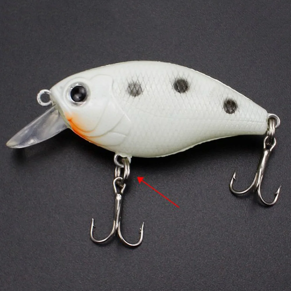 Hook Sets Split Ring 304 Stainless Steel Fishing For Crank Bait Lures Silver Swivels Terminal Tackle Functional
Hook Sets Split Ring 304 Stainless Steel Fishing For Crank Bait Lures Silver Swivels Terminal Tackle Functional