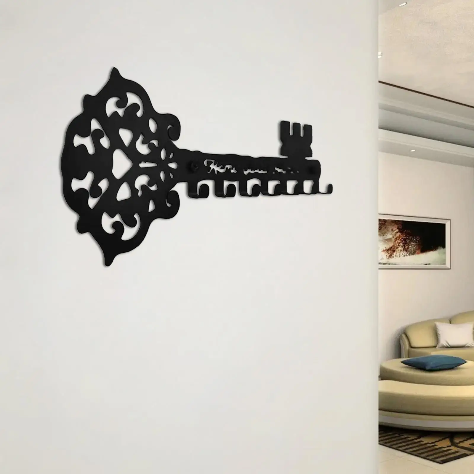 Wall Mounted Key Holder Hanging Keychain Home Metal Key Hooks Key Hanger Rack Organizer for Office Hat Farmhouse Bag Bathroom
Wall Mounted Key Holder Hanging Keychain Home Metal Key Hooks Key Hanger Rack Organizer for Office Hat Farmhouse Bag Bathroom