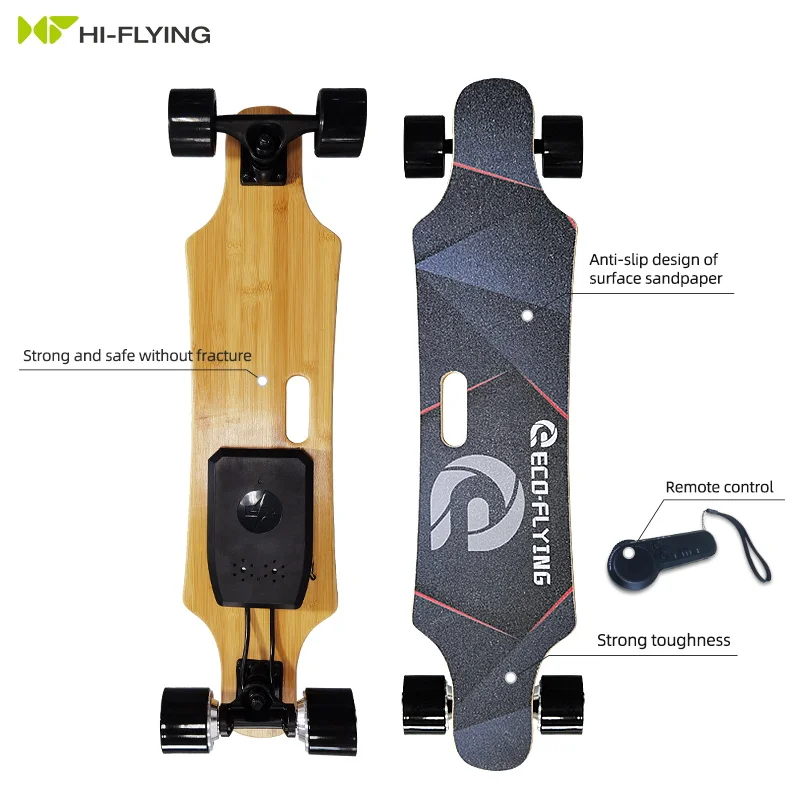 

EU Warehouse Hub dual motor off road electric skateboard Big Torque Powerful skate board mountain board electric skateboards