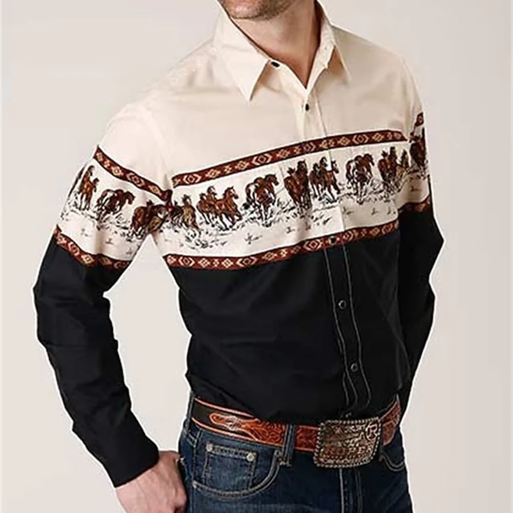 Mens Shirt Printing Regular Retro Slight Stretch Tops Vintage 1pc Active Sports Shirts Button Down Casual Lapel
Mens Shirt Printing Regular Retro Slight Stretch Tops Vintage 1pc Active Sports Shirts Button Down Casual Lapel