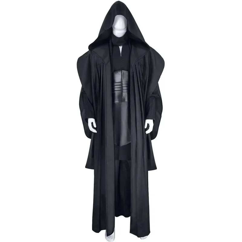 

Movie Maul Cosplay Costume Star Black Uniform Men Outfit Tunic Robe Adult Halloween Carnival Party Costumes for Men Suit