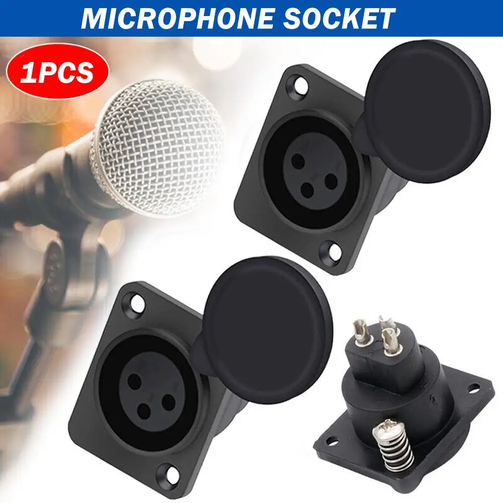 Пылезащитный литиевый аккумулятор, зарядный порт, микрофон, разъем XLR, XLR, Черная Женская крышка XLR, гнездо сиденья с водонепроницаемым J6F4 
Пылезащитный литиевый аккумулятор, зарядный порт, микрофон, разъем XLR, XLR, Черная Женская крышка XLR, гнездо сиденья с водонепроницаемым J6F4