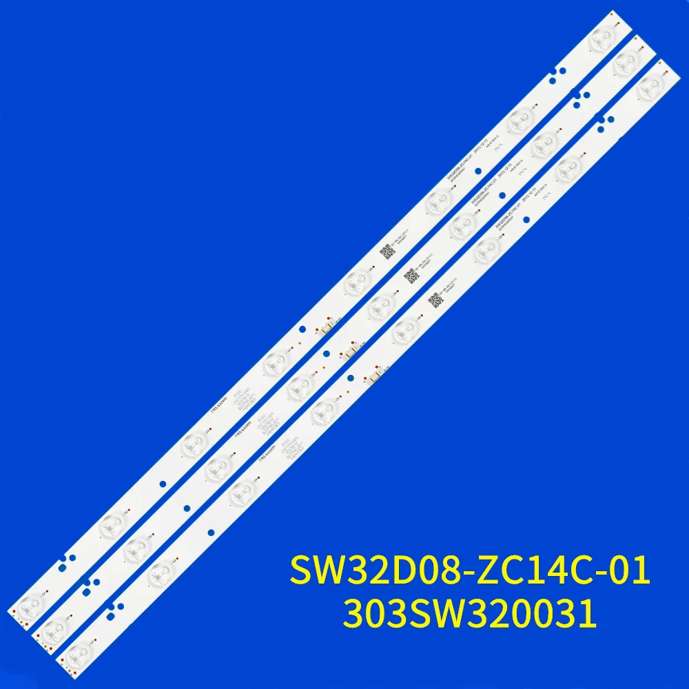 

LED Strip for Dl3277i (a) 32E350E 32E320W 32E360E 32E5DHR 32E310C YE-32E36S 32e36 32_3x8 303SW320031 SW32D08-ZC14C-01