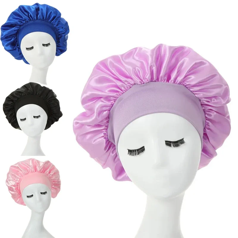 Women's Satin Solid Color Wide Brimmed Pajama Hat Pajama Hat Hair Care Hat Women's Neutral Hat Warm and Multi-color Options
Women's Satin Solid Color Wide Brimmed Pajama Hat Pajama Hat Hair Care Hat Women's Neutral Hat Warm and Multi-color Options