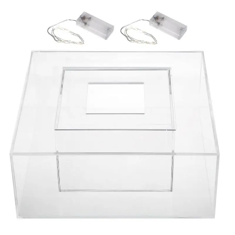 Square Clear Acrylic Fillable Cake Display Board Dessert Bakery Stand Risers Display Centerpiece Cake Display Box Baking Tools
Square Clear Acrylic Fillable Cake Display Board Dessert Bakery Stand Risers Display Centerpiece Cake Display Box Baking Tools