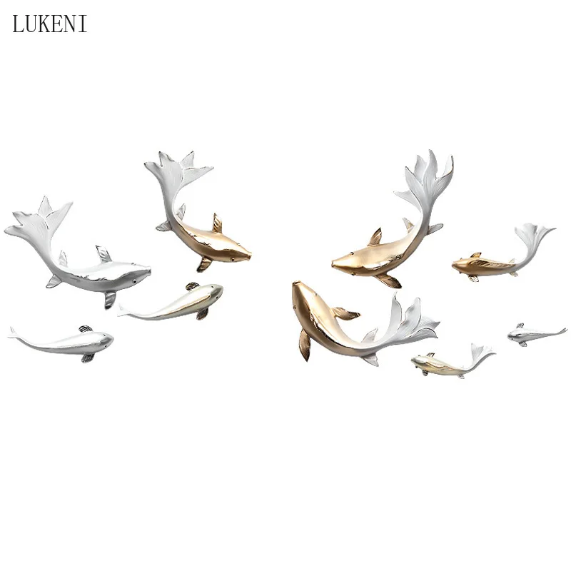 Light Luxury Living Room Wall Decoration Hanging 3d Three-dimensional Fish Hanging Decoration New Chinese TV Background
Light Luxury Living Room Wall Decoration Hanging 3d Three-dimensional Fish Hanging Decoration New Chinese TV Background