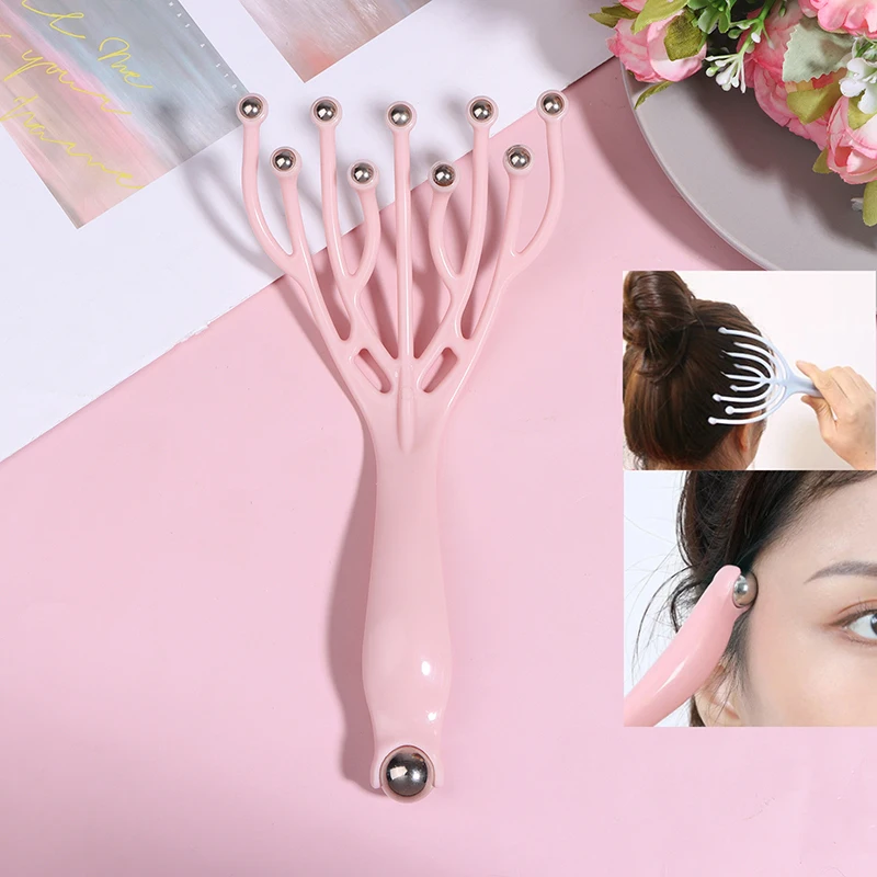 Массажер с 9 когтями для головы, обтекаемый валик для расслабления тела, кожи головы, для роста волос, ручной массажер для снятия стресса и волос
Массажер с 9 когтями для головы, обтекаемый валик для расслабления тела, кожи головы, для роста волос, ручной массажер для снятия стресса и волос