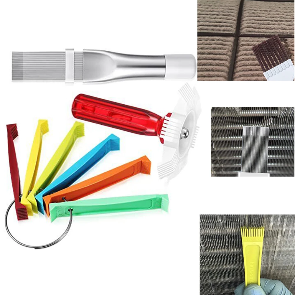 3 Pcs Cleaning Tools Include 1pc FCR6 Ring Fin Comb 1pc Metal Radiator Fin Comb 1pc Air Conditioner Fin Cleaning Brushes
3 Pcs Cleaning Tools Include 1pc FCR6 Ring Fin Comb 1pc Metal Radiator Fin Comb 1pc Air Conditioner Fin Cleaning Brushes