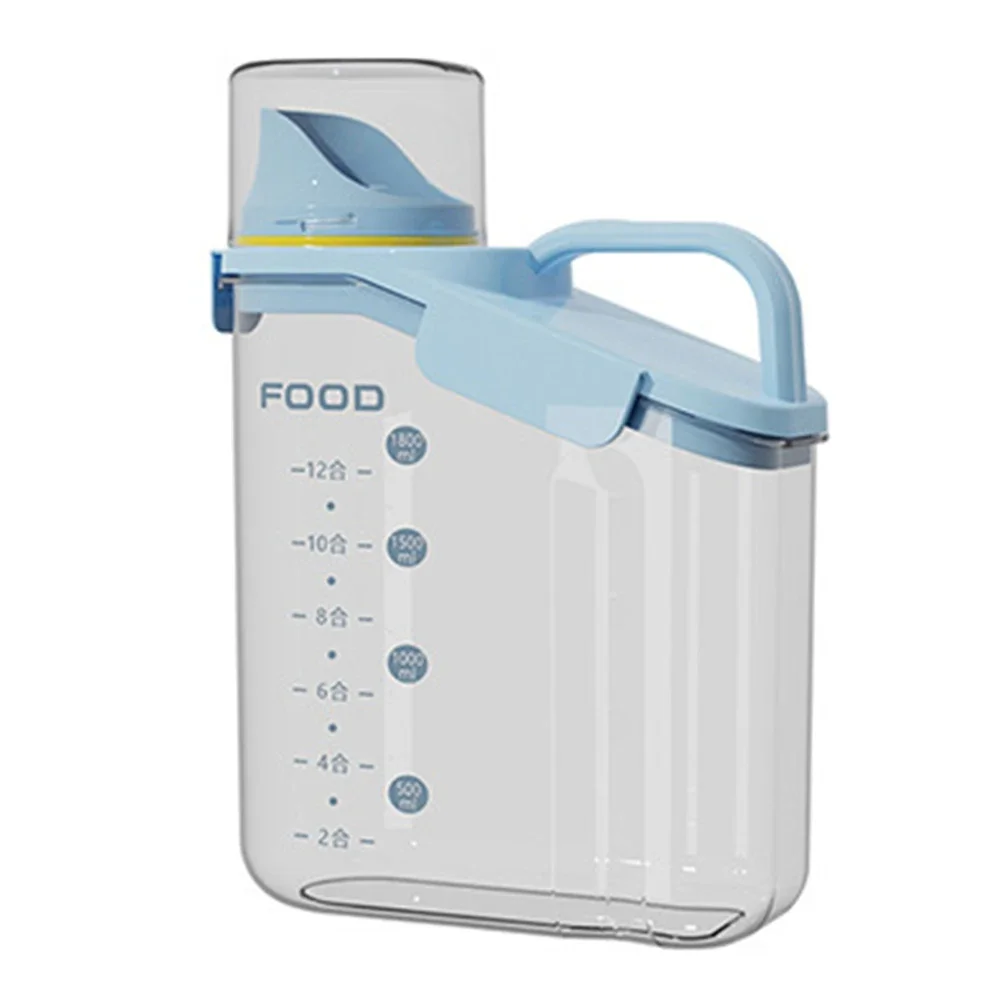 Containers Dispenser 1pcs 2000ml Carry Handle Containers Convenient Dog Feeding Bin Double Sealed Moisture-Proof
Containers Dispenser 1pcs 2000ml Carry Handle Containers Convenient Dog Feeding Bin Double Sealed Moisture-Proof