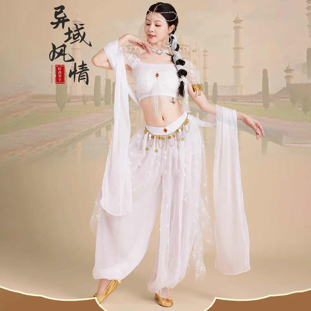 

Belly Dance Top Skirt Set Practice Clothes Women Suit Performance Oriental Costume Exotic Dancer Outfit Jupe Danse Orientale