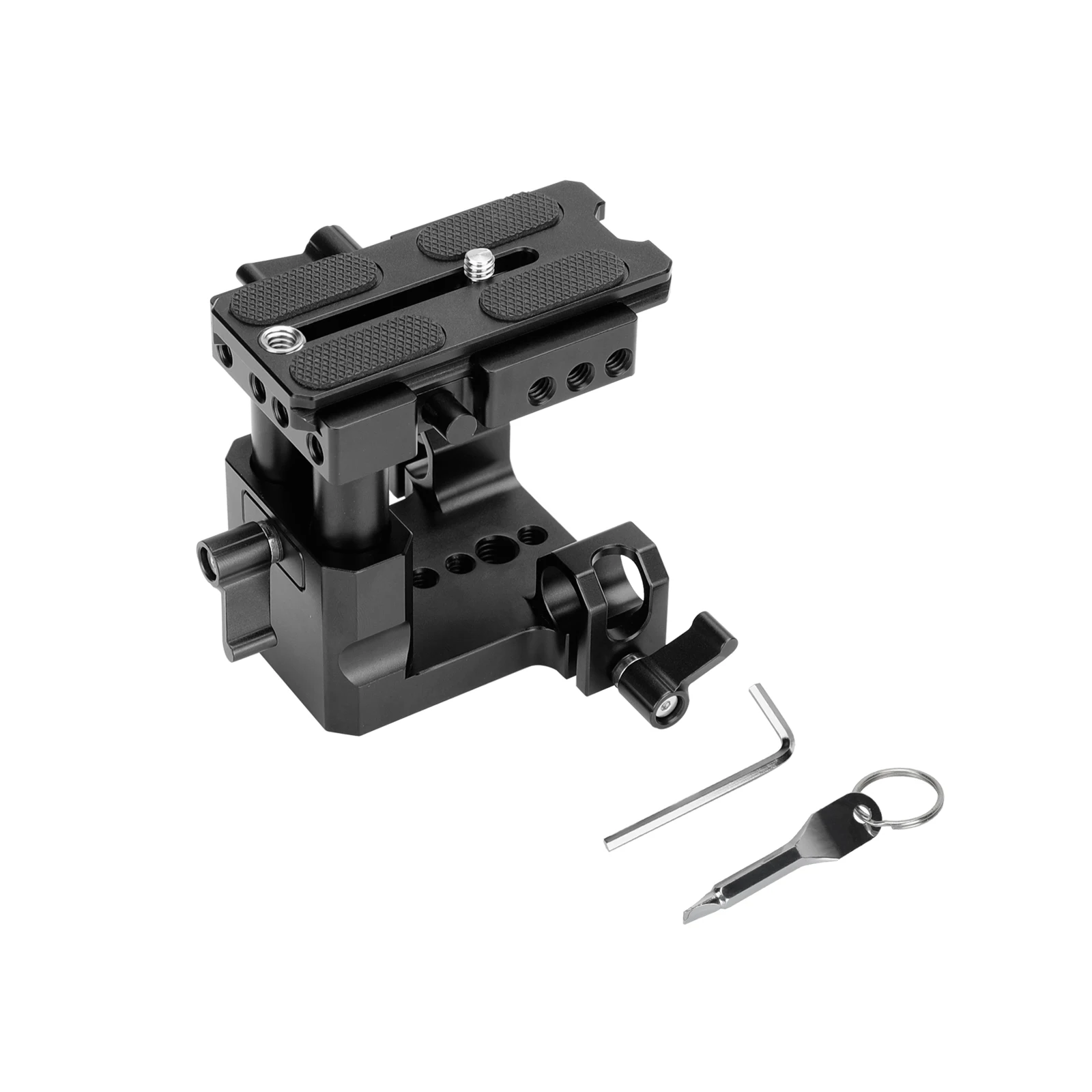 SZRIG Quick Release Mount Base QR Plate with 15mm Pole Clamp For Manfrotto Standard Accessory DSLR Camera
SZRIG Quick Release Mount Base QR Plate with 15mm Pole Clamp For Manfrotto Standard Accessory DSLR Camera