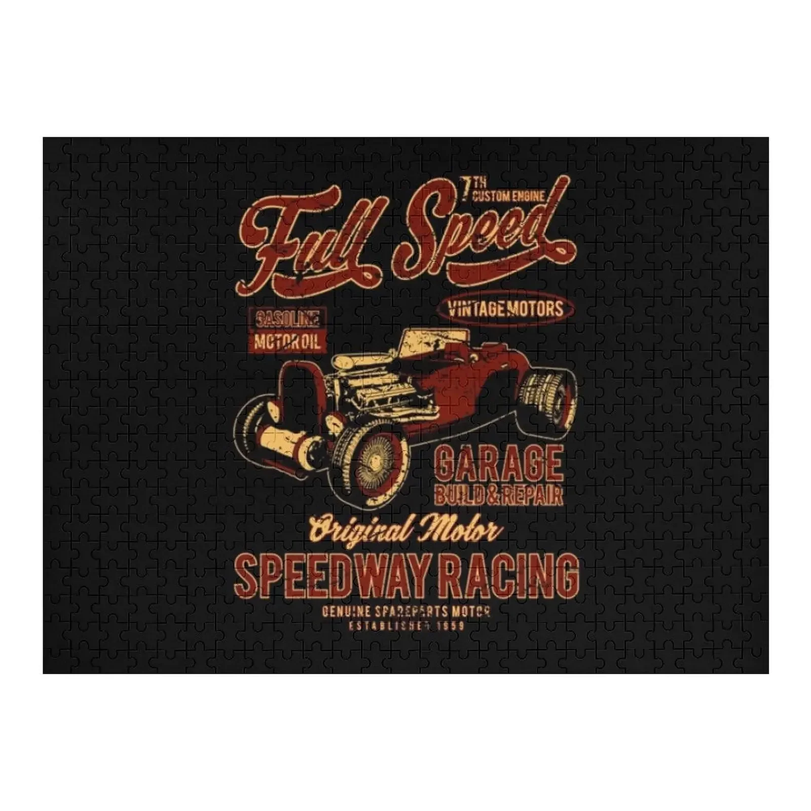 Скоростной гоночный пазл Hot Rod, аксессуары для детей, персонализированный пользовательский пазл
Скоростной гоночный пазл Hot Rod, аксессуары для детей, персонализированный пользовательский пазл