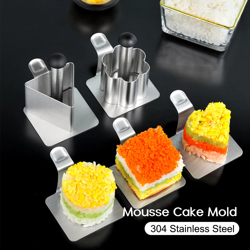 Round Mousse Cake Mold 304 Stainless Steel Cake Ring Mold for Baking Dessert Cake Decorating DIY Tool Home Baking Accessories
Round Mousse Cake Mold 304 Stainless Steel Cake Ring Mold for Baking Dessert Cake Decorating DIY Tool Home Baking Accessories