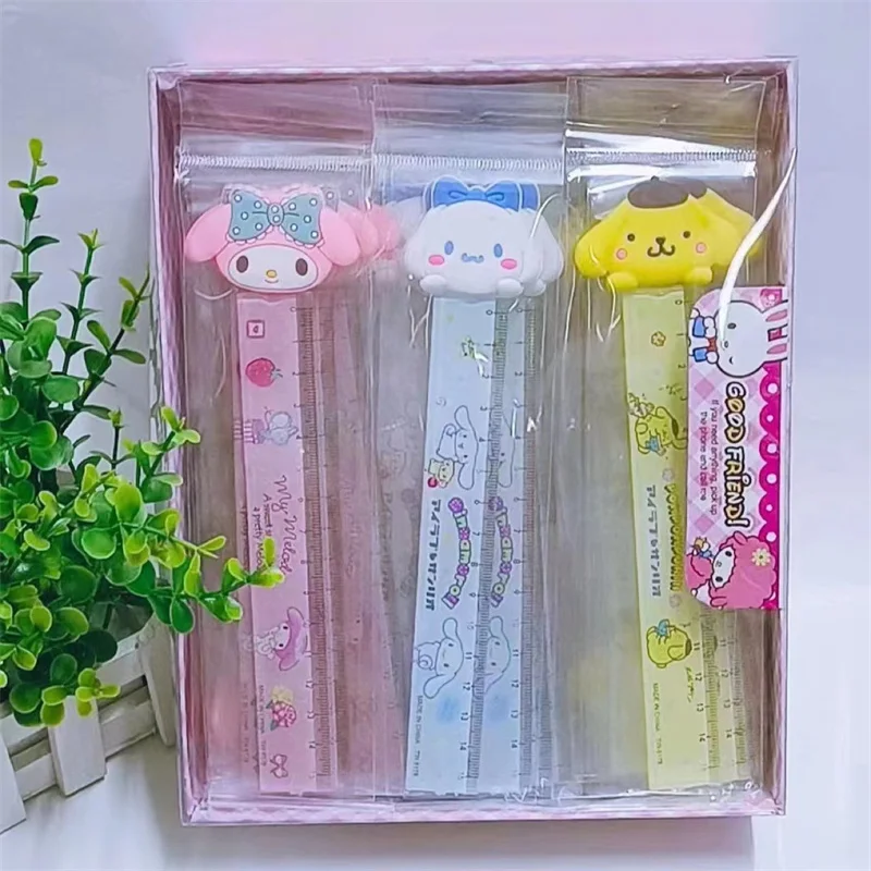 54 pcs/lot Sanrio Kawaii Animal Ruler Cute Straight Rulers Drawing Bookmark Promotional Stationery Gift School Supplies
54 pcs/lot Sanrio Kawaii Animal Ruler Cute Straight Rulers Drawing Bookmark Promotional Stationery Gift School Supplies