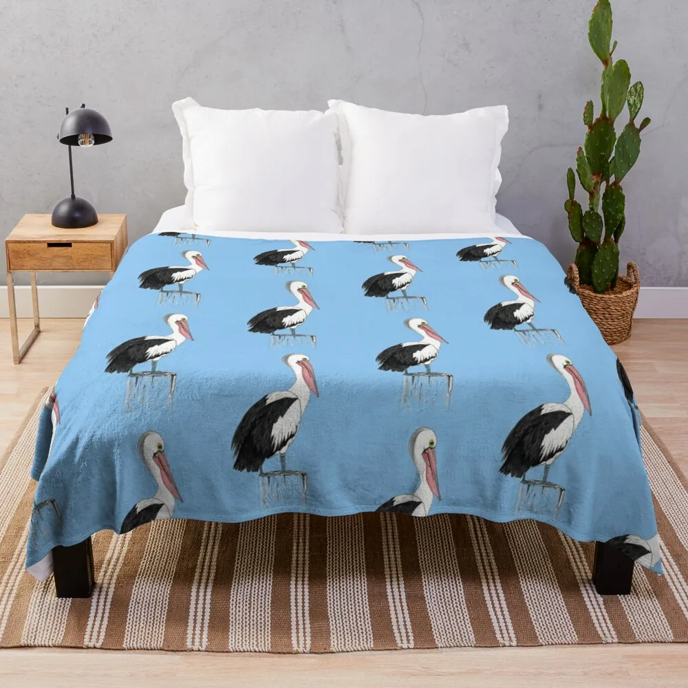 

Австралийское одеяло Pelican, Красивое Одеяло, плед, дорожное одеяло, пляжное одеяло, детское одеяло