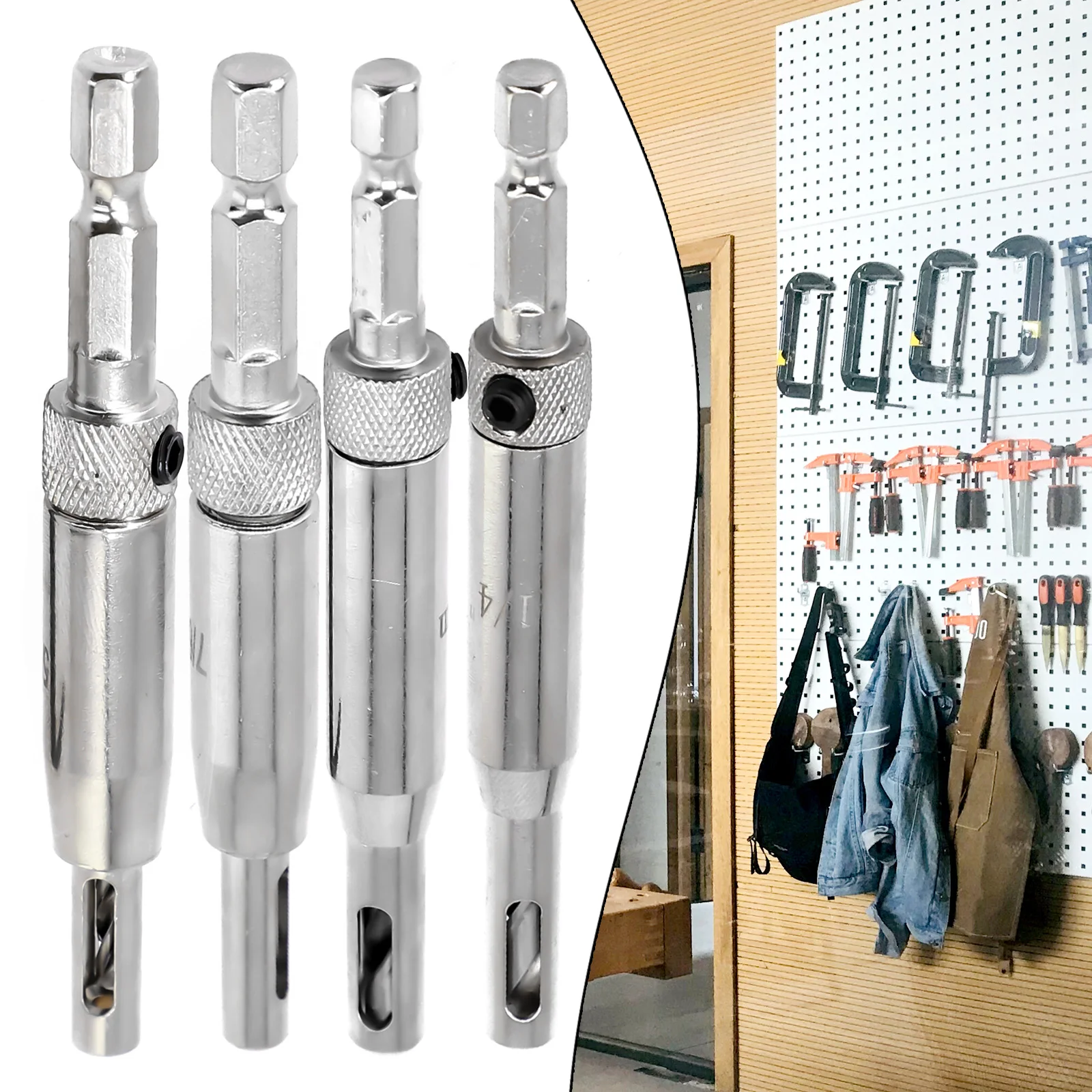 2pcs/set Self Centering Hinge Drill Bit With L-Type Wrench Window Door Lock Cabinet Cupboard Hinge Hole Center Drilling Bit
2pcs/set Self Centering Hinge Drill Bit With L-Type Wrench Window Door Lock Cabinet Cupboard Hinge Hole Center Drilling Bit