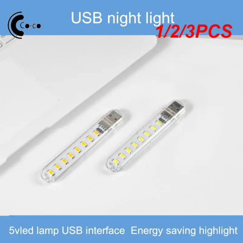 1/2/3PCS Led Usb Light Room Decor Portable For Power Bank Pc Laptop Notebook 8leds Book Light Ultra Bright Mini
1/2/3PCS Led Usb Light Room Decor Portable For Power Bank Pc Laptop Notebook 8leds Book Light Ultra Bright Mini