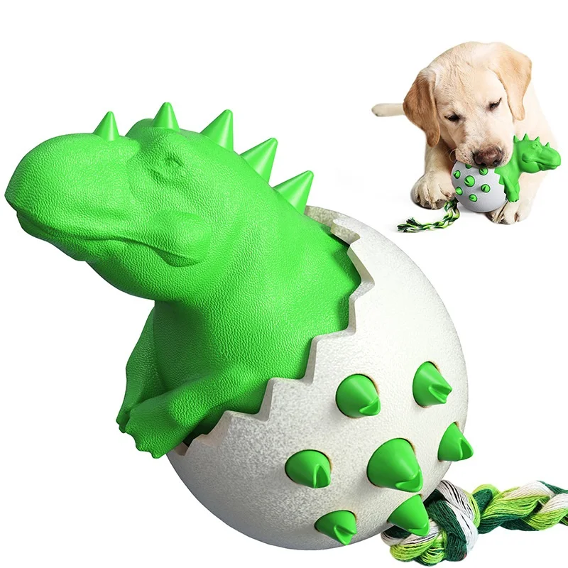 Dinosaur Egg Shape Dog Grinding Teeth Stick Pet Rubber Brush Teeth Toy Dog Teeth Cleaning Ball Dog Accompany Play Accessories
Dinosaur Egg Shape Dog Grinding Teeth Stick Pet Rubber Brush Teeth Toy Dog Teeth Cleaning Ball Dog Accompany Play Accessories