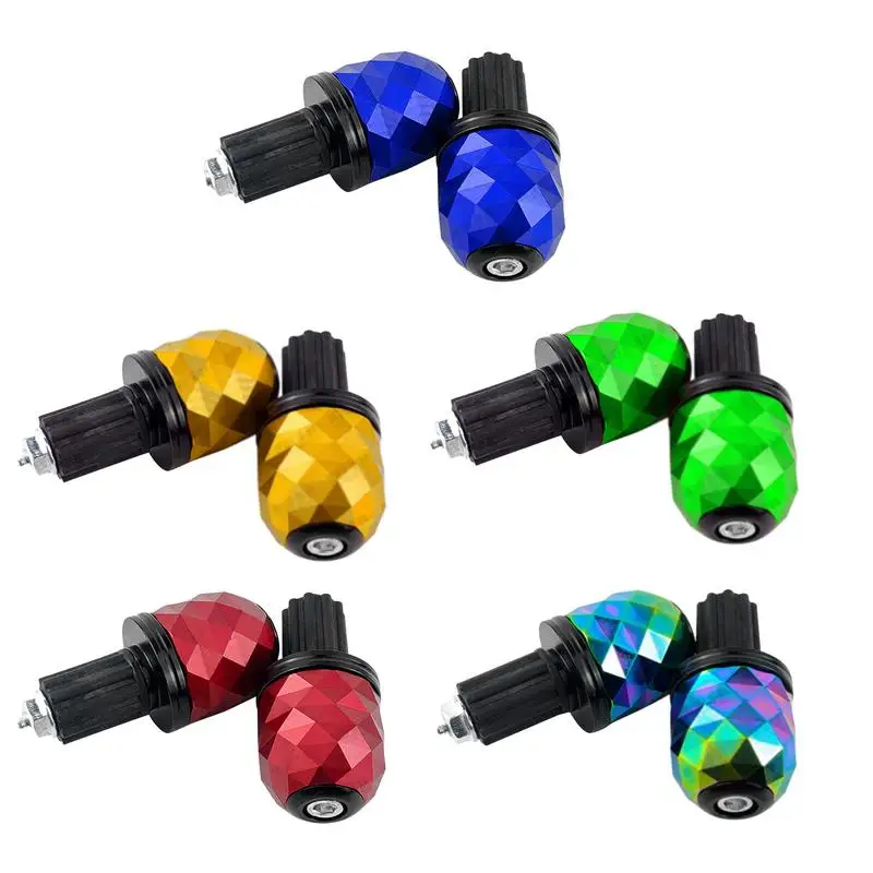 

Metal Handlebar Counterweight Plug Slider Motor Bike Grips Dirt Bike Accessories Motorcycle Handlebar Plug Anodized Coloring