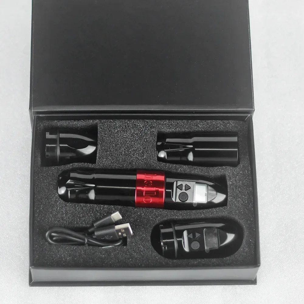 Wireless Charging Pen Lithium Battery Motor Tattoo Pen Cutting Line Tattoo All-in-One Machine with Spare Battery Set
Wireless Charging Pen Lithium Battery Motor Tattoo Pen Cutting Line Tattoo All-in-One Machine with Spare Battery Set