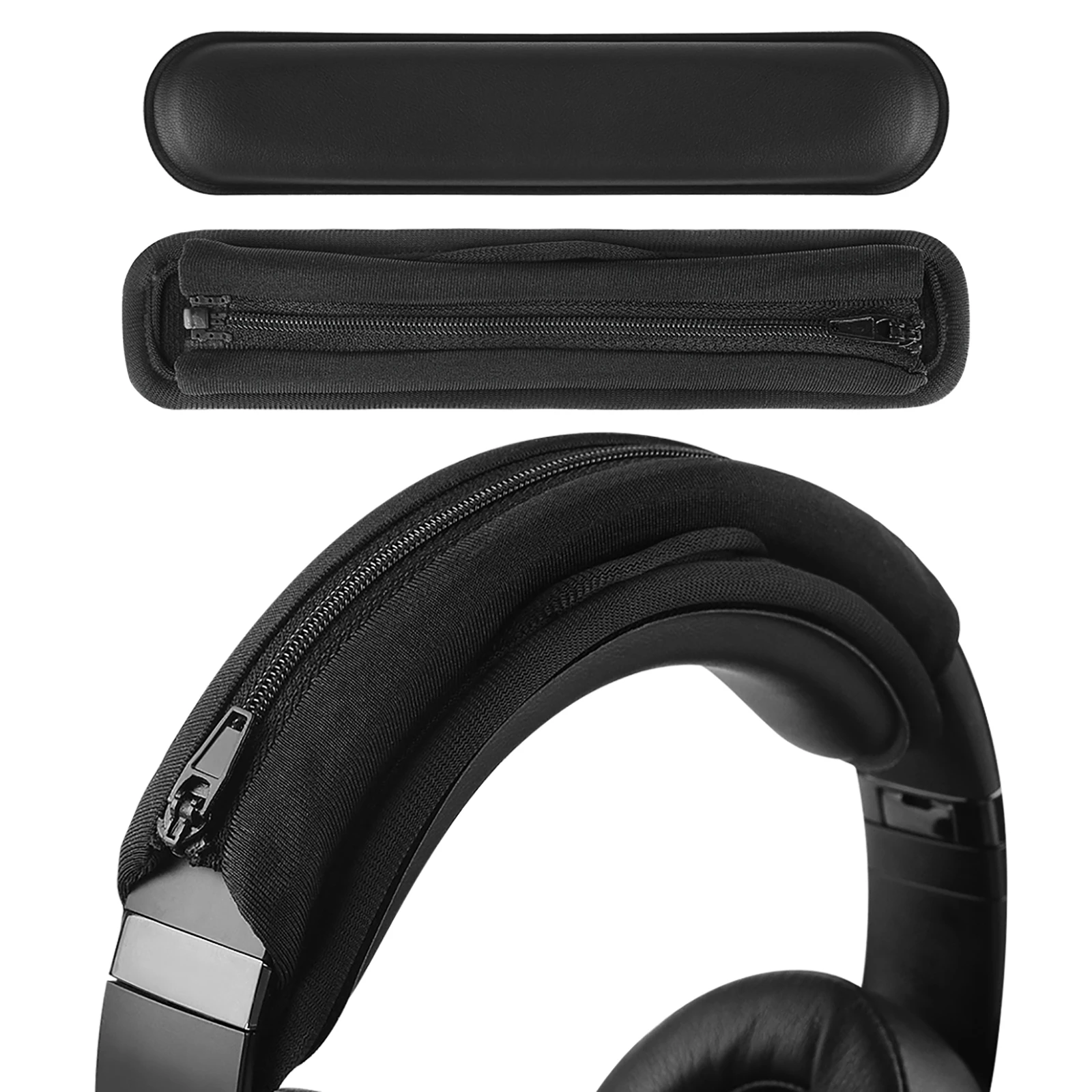 Geekria Hook and Loop Headband Cover + Headband Pad Set / Headband Protector with Zipper / DIY Installation No Tool Needed
Geekria Hook and Loop Headband Cover + Headband Pad Set / Headband Protector with Zipper / DIY Installation No Tool Needed