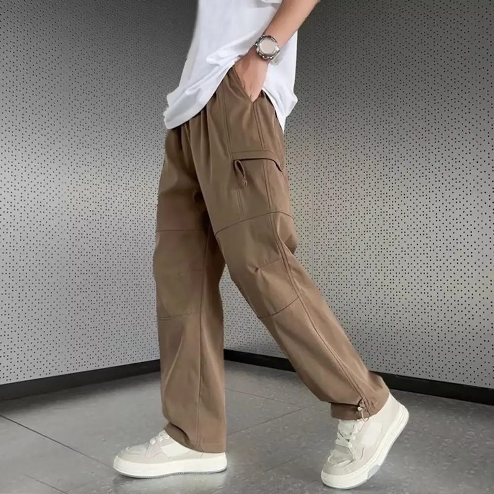 Men Cargo Trousers Streetwear Men's Wide Leg Pants with Multi Pockets Soft Breathable Fabric for Casual Comfort Style Cargo
Men Cargo Trousers Streetwear Men's Wide Leg Pants with Multi Pockets Soft Breathable Fabric for Casual Comfort Style Cargo