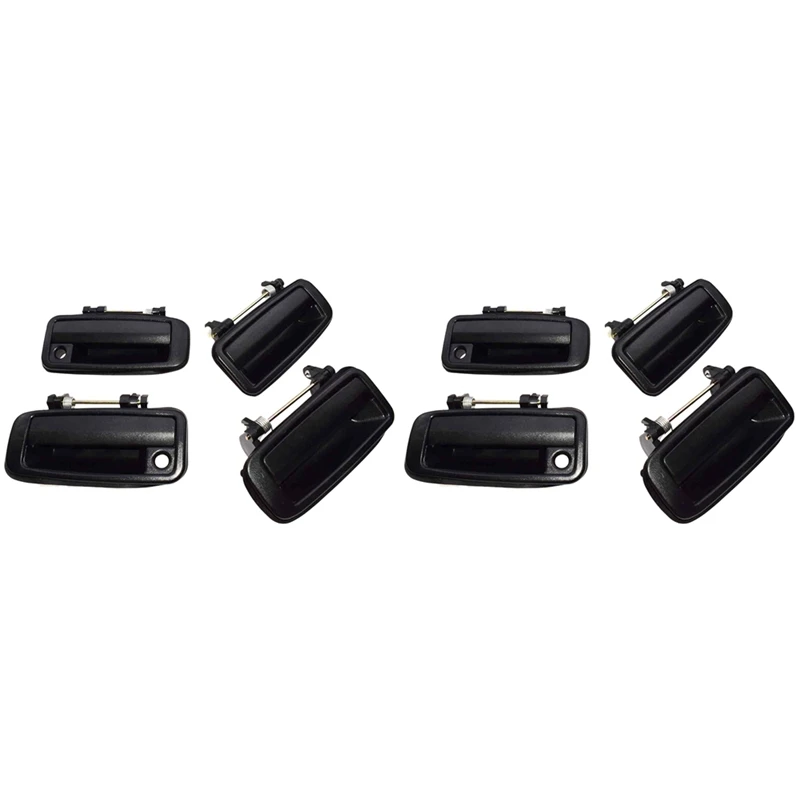 8 PCS(Front Rear Left Right)Outside Outer Exterior Door Handle For Toyota Corolla 1988-1992 69210-12110 69220-12110
8 PCS(Front Rear Left Right)Outside Outer Exterior Door Handle For Toyota Corolla 1988-1992 69210-12110 69220-12110