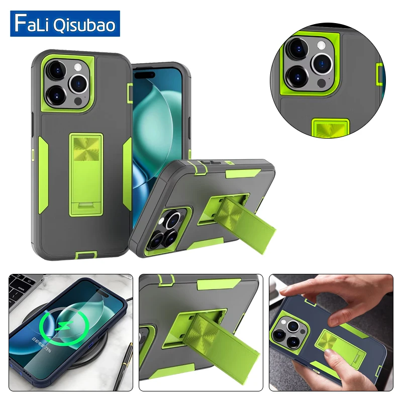 For iphone 15/15Plus/15Pro Max/14/14Pro/13/12/11/13Mini Shockproof Heavy Duty Anti-Scratch Rugged Protective Kickstand Cove
For iphone 15/15Plus/15Pro Max/14/14Pro/13/12/11/13Mini Shockproof Heavy Duty Anti-Scratch Rugged Protective Kickstand Cove