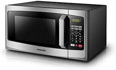 

EM925A5A-SS Countertop Microwave Oven, 0.9 Cu Ft With 10.6 Inch Removable Turntable, 900W, 6 Auto Menus, Mute Function & ECO Dre