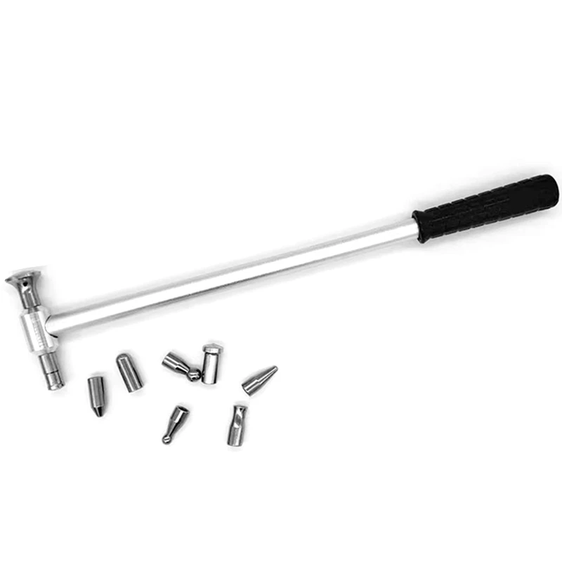 Ударный Молоток для ремонта кузова автомобиля, инструмент для выравнивания, Не оставляющий следов, инструмент для ремонта листового металла
Ударный Молоток для ремонта кузова автомобиля, инструмент для выравнивания, Не оставляющий следов, инструмент для ремонта листового металла