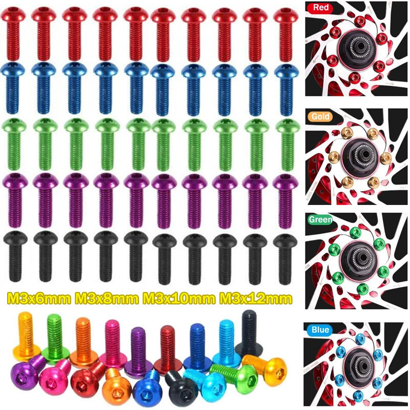 10pcs M3 x 6 / 8 / 10 /12mm Aluminum Alloy Button Head Screws Button Head Screw Bolts Hex Allen Socket For Model Aircraft Car DI
10pcs M3 x 6 / 8 / 10 /12mm Aluminum Alloy Button Head Screws Button Head Screw Bolts Hex Allen Socket For Model Aircraft Car DI