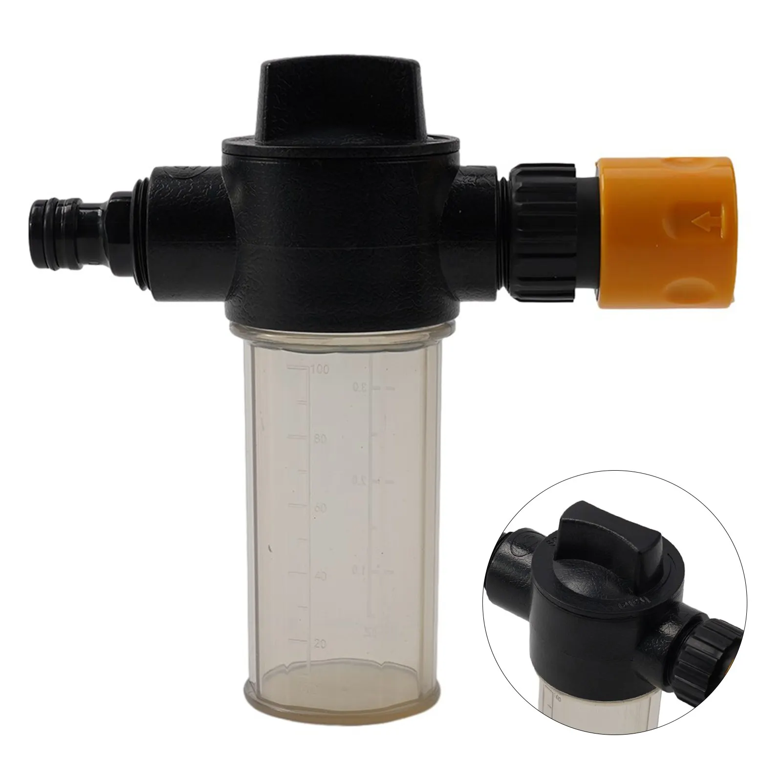 Water Foam Pot Convenient and Practical 100ML Water Foam Pot for Car Wash Easy Connect to Water Sprayer Long Service Life
Water Foam Pot Convenient and Practical 100ML Water Foam Pot for Car Wash Easy Connect to Water Sprayer Long Service Life