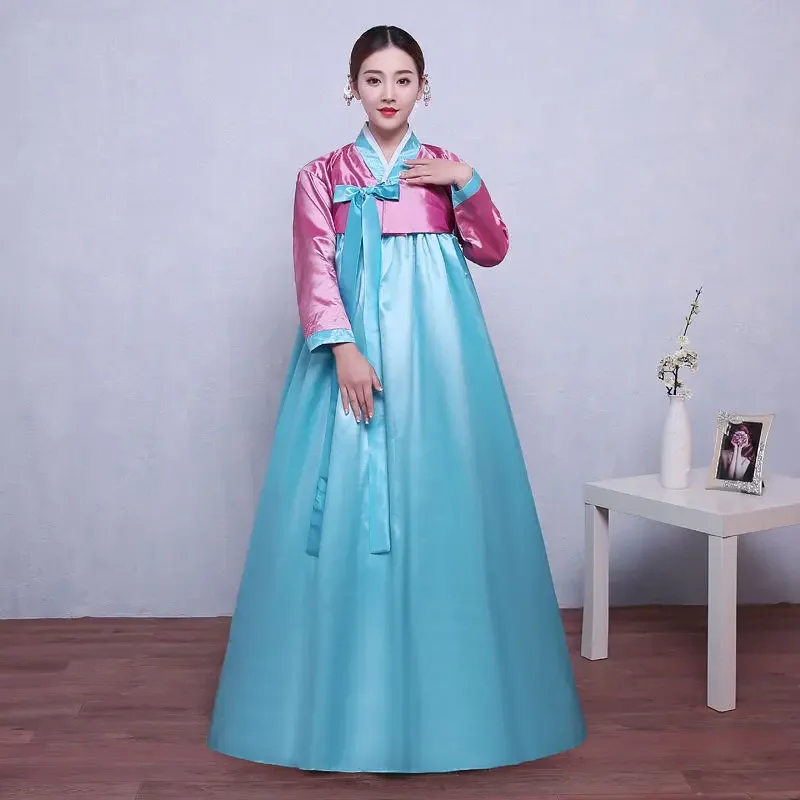 

Women Hanbok Dress Korean 10Colors Fashion Ancient Costumes Traditional Party Asian Palace Cosplay Performance Clothing