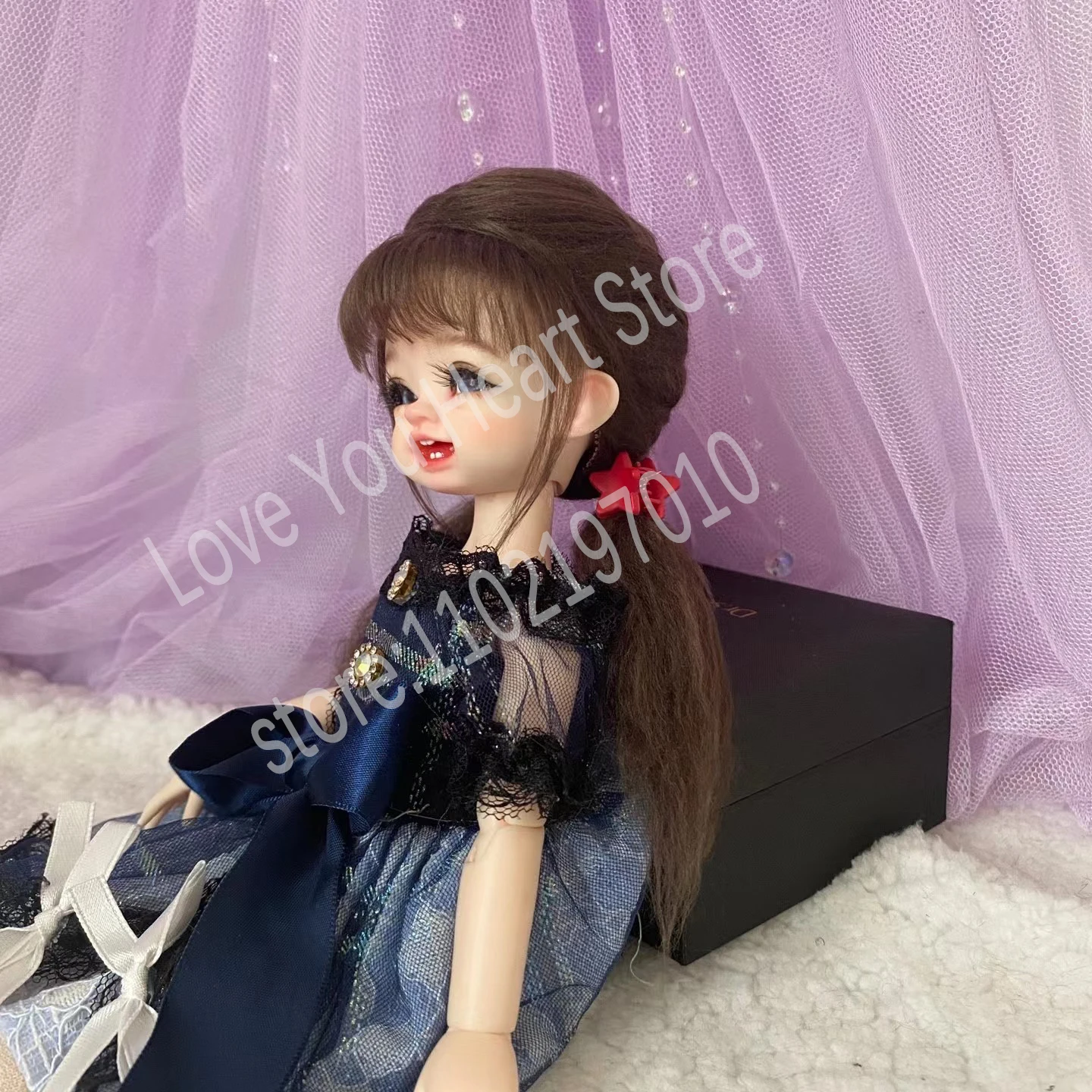 New Style OB11 Doll Wig For 1/8 1/6 1/4 BJD Doll Handmade Hair Multiple Color Choose
New Style OB11 Doll Wig For 1/8 1/6 1/4 BJD Doll Handmade Hair Multiple Color Choose