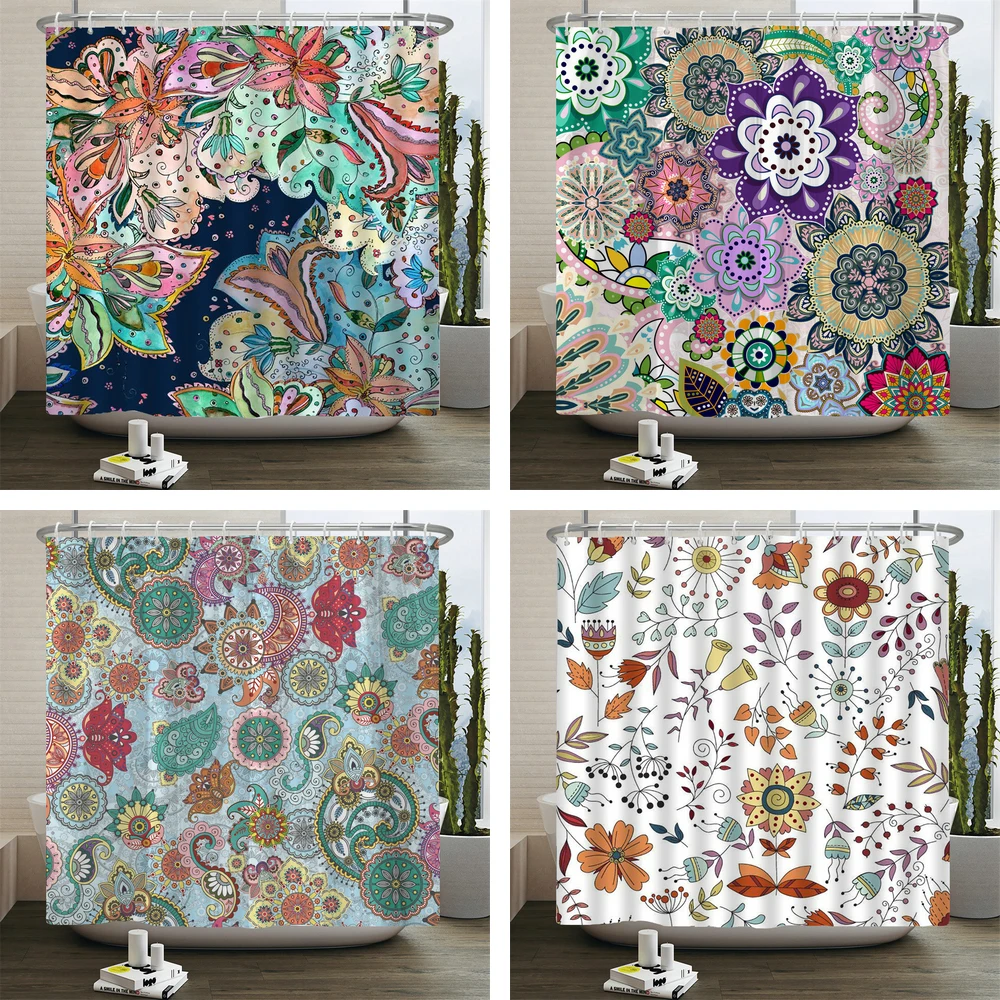 3d Flowers Shower Curtains Bathroom Waterproof Bathroom Curtains With Hooks Home Decoration Polyester Fabric Print Bath Screen
3d Flowers Shower Curtains Bathroom Waterproof Bathroom Curtains With Hooks Home Decoration Polyester Fabric Print Bath Screen