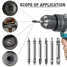 6 Pcs Screw Extractor Set Damaged Screw Extractor Kit Stripped Screw Extractor Set Broken Bolt Extractor Screw Remover
6 Pcs Screw Extractor Set Damaged Screw Extractor Kit Stripped Screw Extractor Set Broken Bolt Extractor Screw Remover