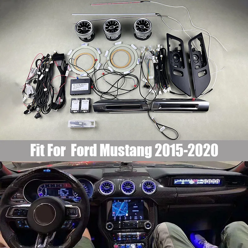 Ambient Light Suitable for Ford Mustang 2015 2016 2017 2018 2019 2020 LED Color Shift Interior Lighting Decorate Atmosphere Lamp
Ambient Light Suitable for Ford Mustang 2015 2016 2017 2018 2019 2020 LED Color Shift Interior Lighting Decorate Atmosphere Lamp