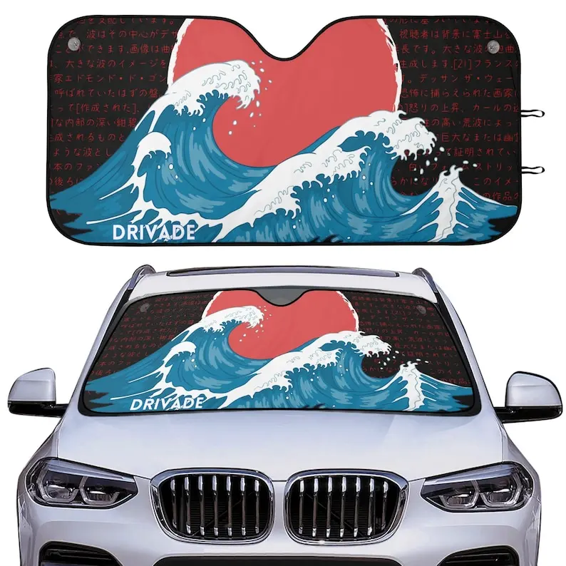 Kanagawa Wave Car Auto Sunshade Japanese Style Foldable Windshield Shade JDM Car Sunshade Japanese Inspired JDM Car Accessories
Kanagawa Wave Car Auto Sunshade Japanese Style Foldable Windshield Shade JDM Car Sunshade Japanese Inspired JDM Car Accessories