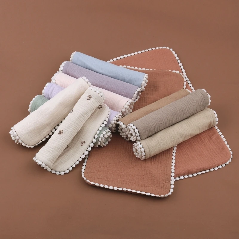 1pc Pure Cotton Muslin Baby Bib Macrame Rainbow Printed Girls Boys Feeding Burp Cloth Newborn Nursing Towel Face Towel Baby Item
1pc Pure Cotton Muslin Baby Bib Macrame Rainbow Printed Girls Boys Feeding Burp Cloth Newborn Nursing Towel Face Towel Baby Item