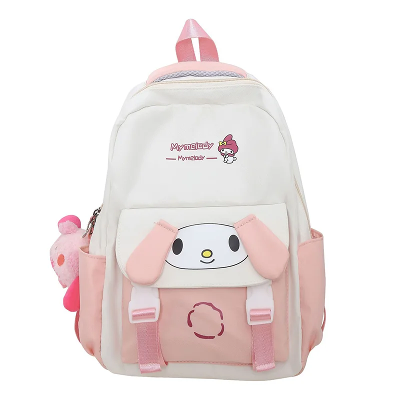 New Sanrio Kawaii Cinnamoroll Schoolbag Kuromi Pompompurin Backpack Girl Anime Cute Lightweight Protection Shoulder Bag Kid Gift
New Sanrio Kawaii Cinnamoroll Schoolbag Kuromi Pompompurin Backpack Girl Anime Cute Lightweight Protection Shoulder Bag Kid Gift