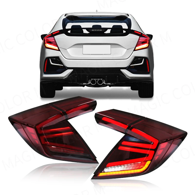 Tail Lights For Honda Hatchback Civic 2016 2017 2018 2019 2020 Rear Brake Stop Lamp Turn Signal Reversing Parking Auto Facelift
Tail Lights For Honda Hatchback Civic 2016 2017 2018 2019 2020 Rear Brake Stop Lamp Turn Signal Reversing Parking Auto Facelift