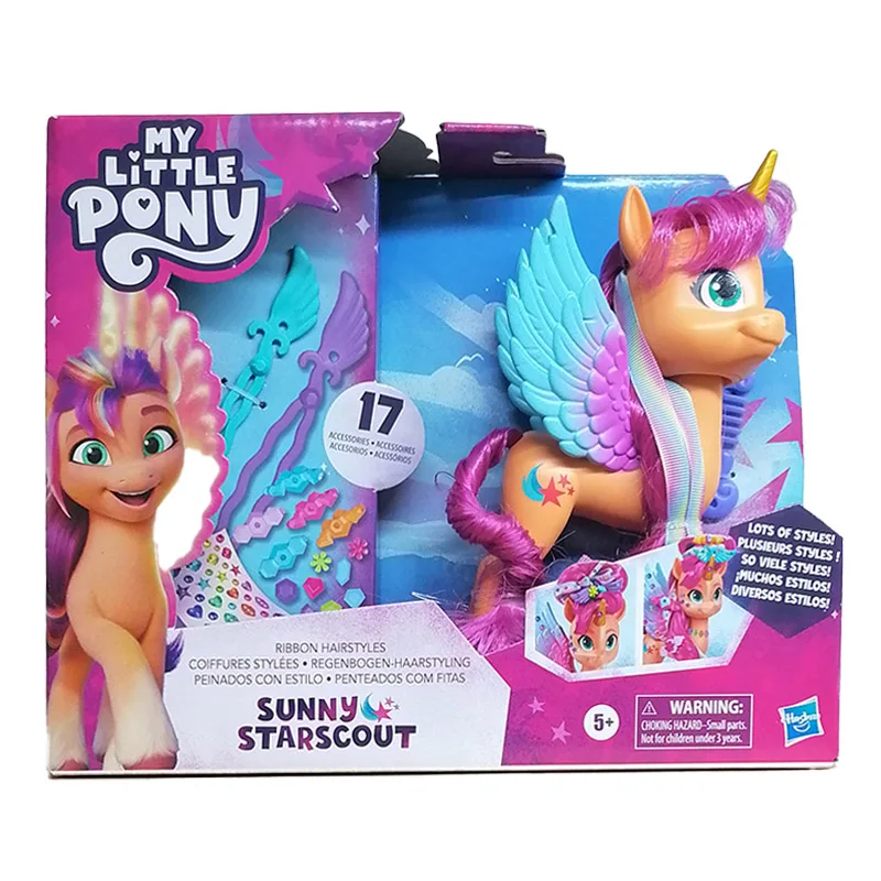 Hasbro My Little Pony Ribbon Hairstyles Sunny Starscout Dolls Girls Play House Toys Funny Action Figure Children Birthday Gifts
Hasbro My Little Pony Ribbon Hairstyles Sunny Starscout Dolls Girls Play House Toys Funny Action Figure Children Birthday Gifts