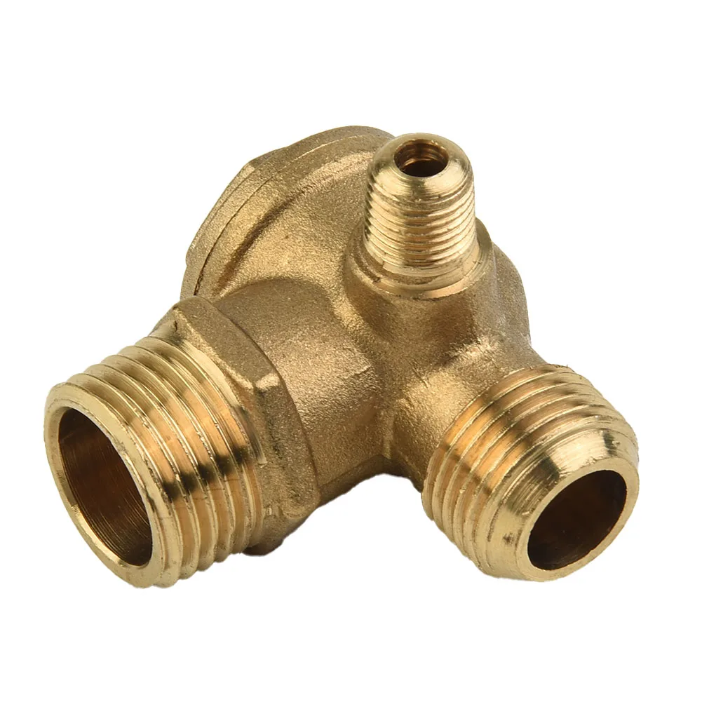 Durable High Quality Useful Check Valve Air Compressor Brass Check Threaded Universal Valve Accessory Connector
Durable High Quality Useful Check Valve Air Compressor Brass Check Threaded Universal Valve Accessory Connector