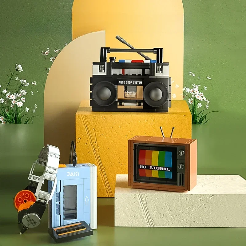Vintage Electrical Building Blocks Assemble Toy Game Consoles Model Children's Puzzle Building Blocks Intellectual Challenge
Vintage Electrical Building Blocks Assemble Toy Game Consoles Model Children's Puzzle Building Blocks Intellectual Challenge