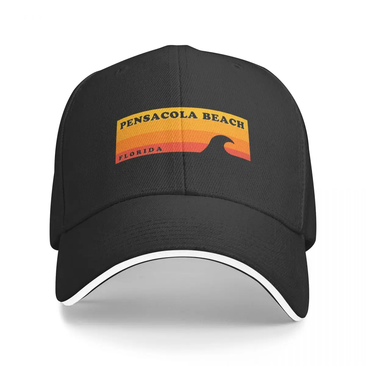 Pensacola Beach Florida Vintage Retro Surf USA Travel Vacation Summer Sunset Beach Baseball Cap Golf Cap black Boy Women's 
Pensacola Beach Florida Vintage Retro Surf USA Travel Vacation Summer Sunset Beach Baseball Cap Golf Cap black Boy Women's