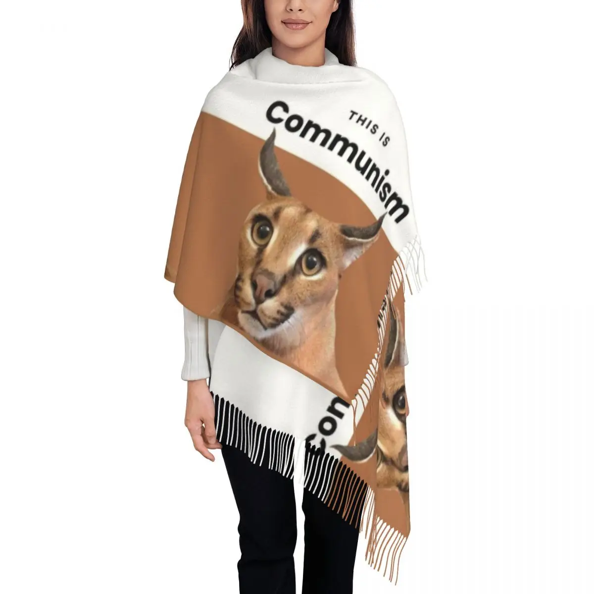 Customized Printed Communism Floppa Cute Meme Scarf Women Men Winter Warm Scarves Caracal Cat Shawls Wraps
Customized Printed Communism Floppa Cute Meme Scarf Women Men Winter Warm Scarves Caracal Cat Shawls Wraps